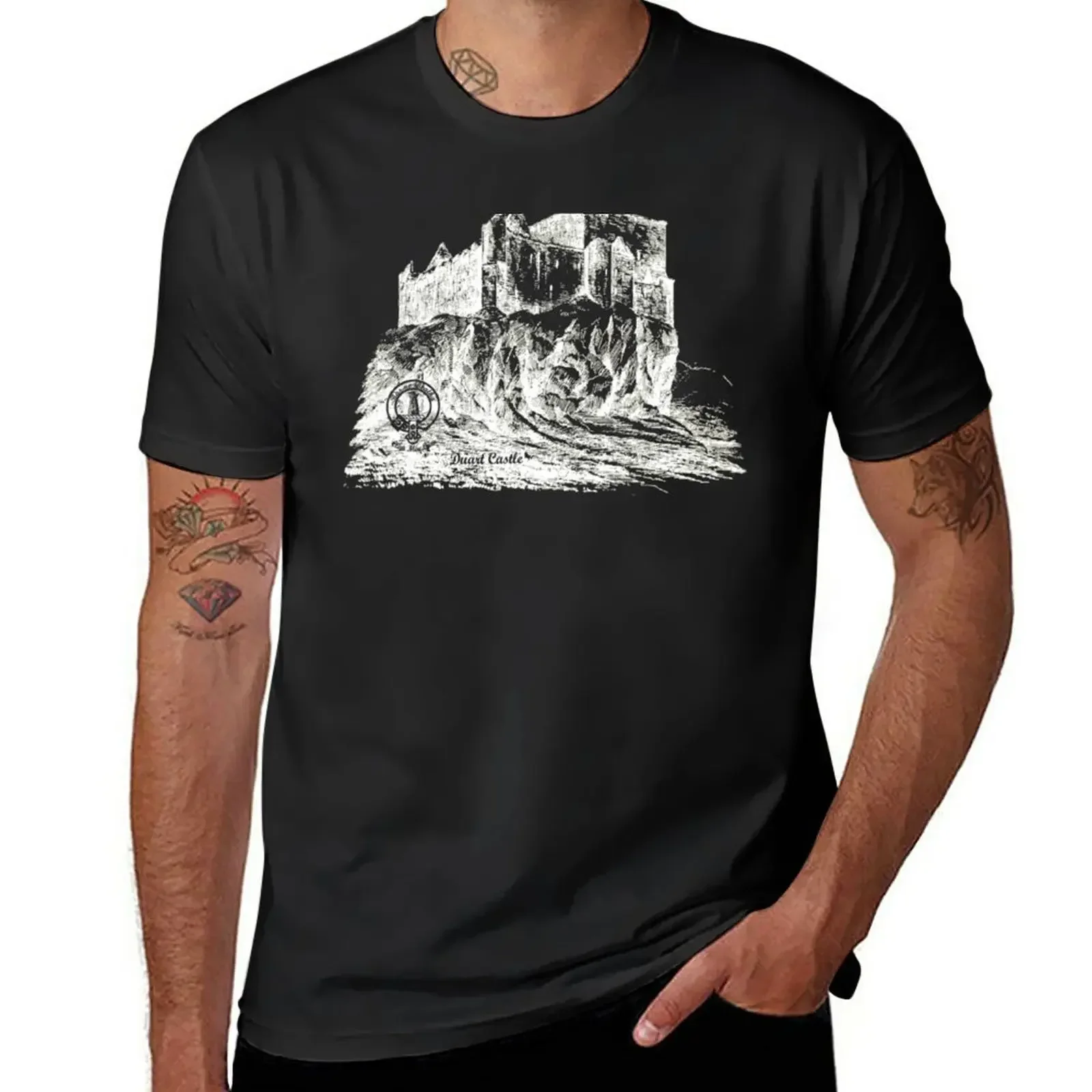 Summer Clothing Aesthetic - Camiseta de la marca Duart Castle
