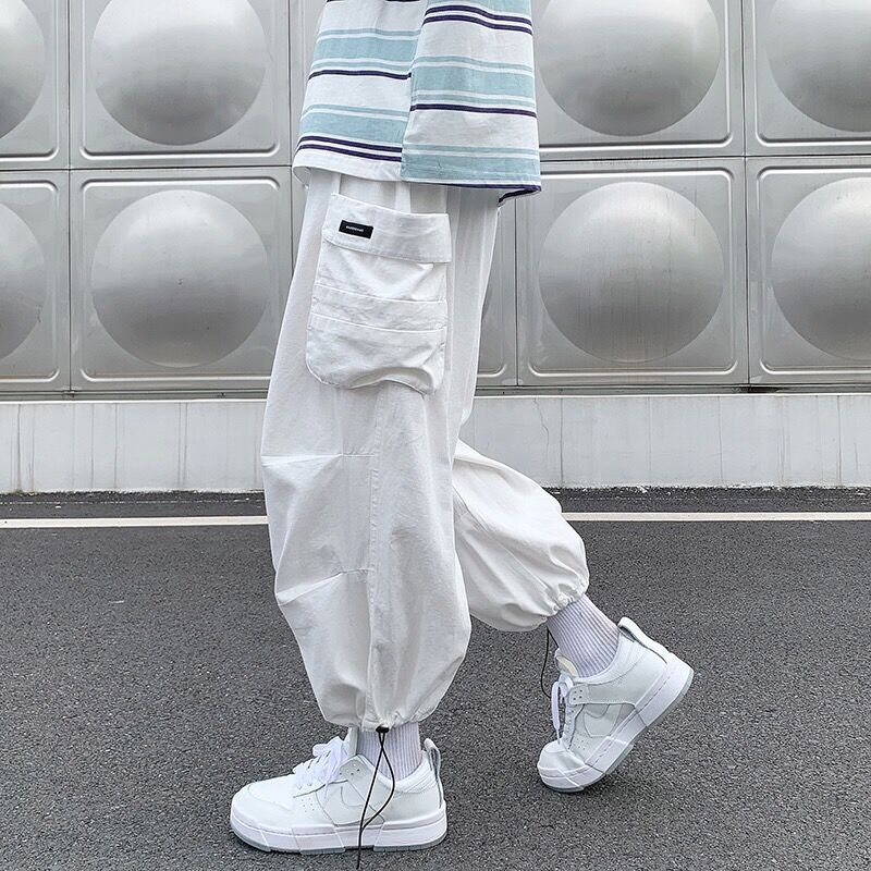 Summer Clothing Vibes - Pantalones bombachos holgados Cargo para hombre,