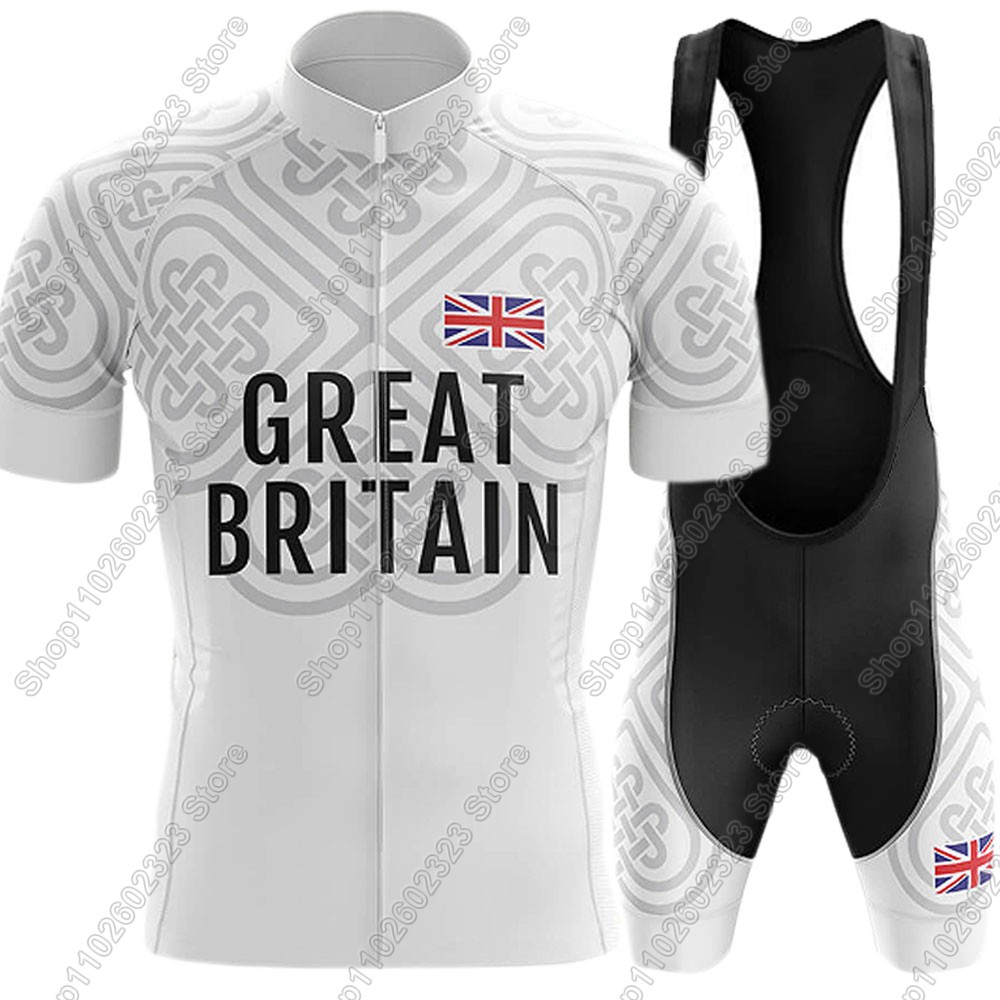Summer Clothing Uk Men - Conjunto de Jersey de ciclismo del