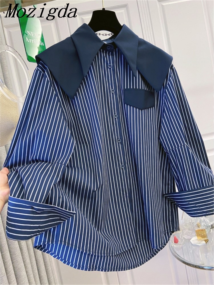 Summer Clothing In Winter - Otoño Invierno camisas de mujer Patchwork