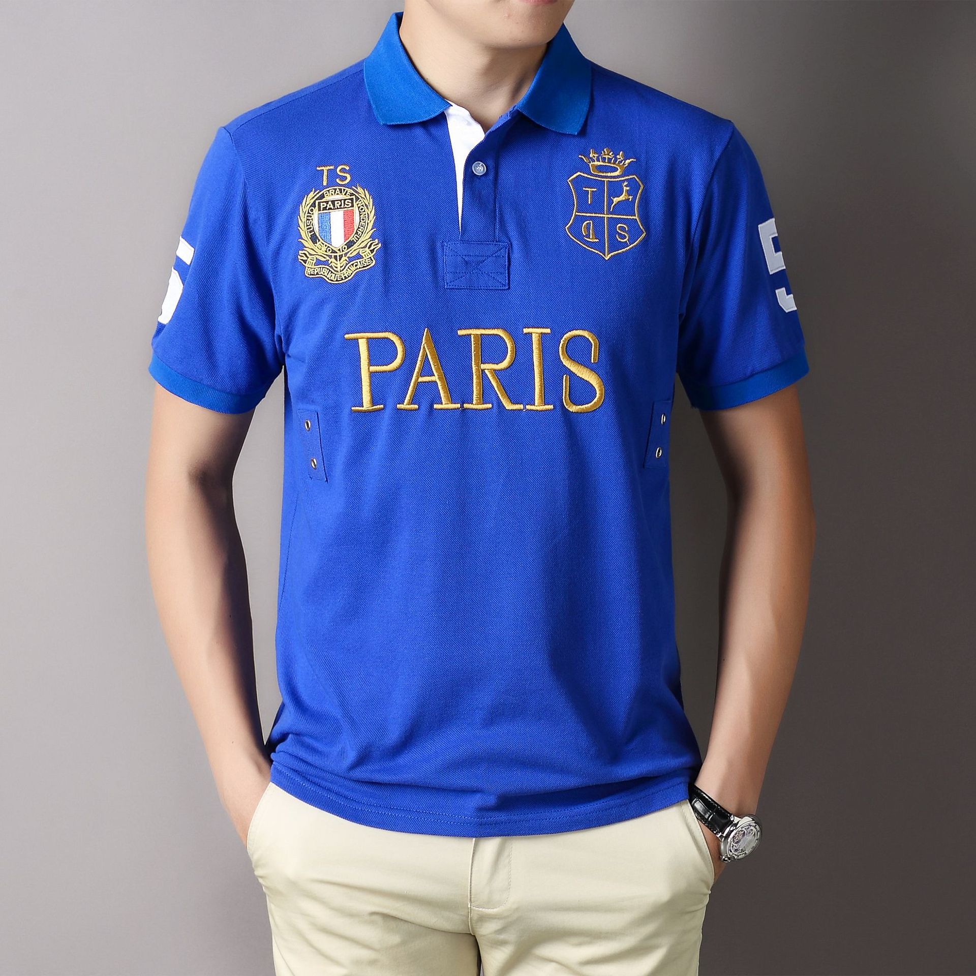 Summer Clothing In Paris - Nuevas polo de París, camisetas clásicas