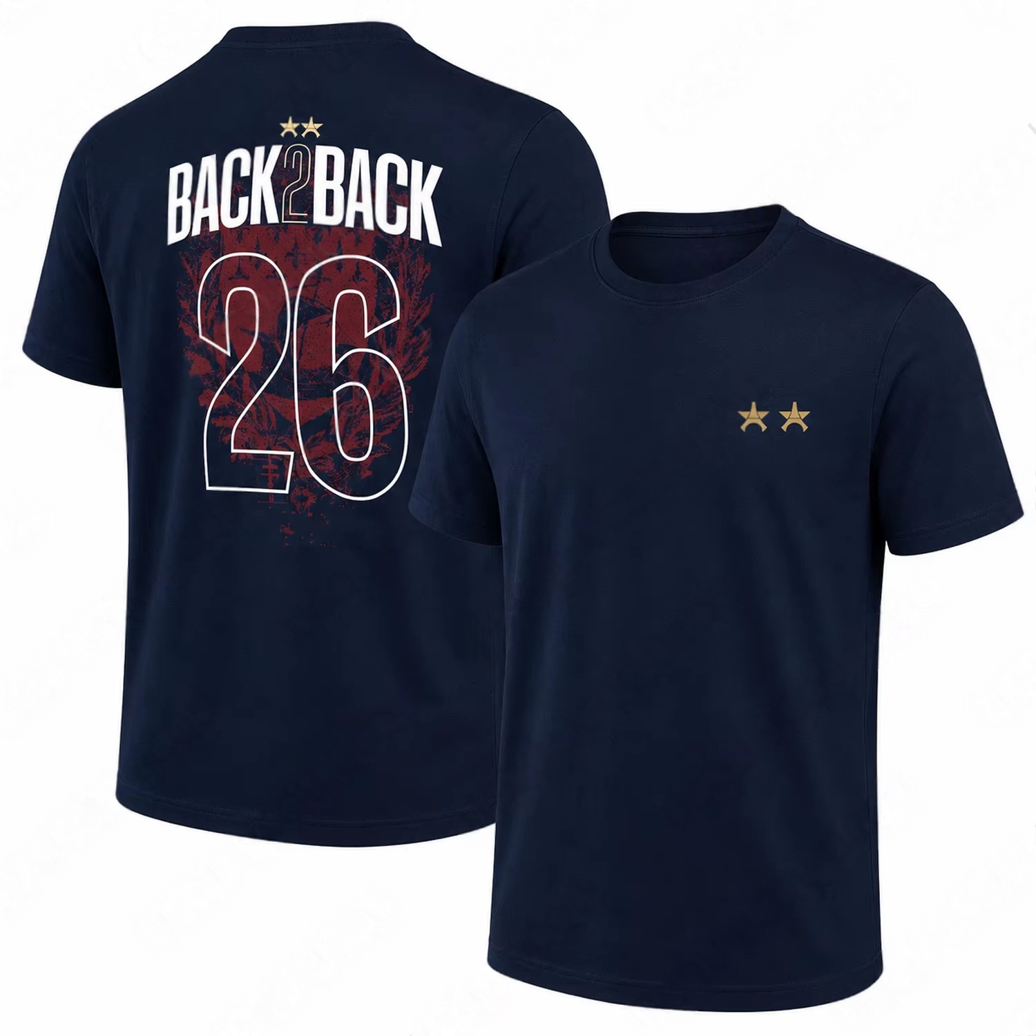 Summer Clothing In Paris - Camiseta PSG Paris Back To Back