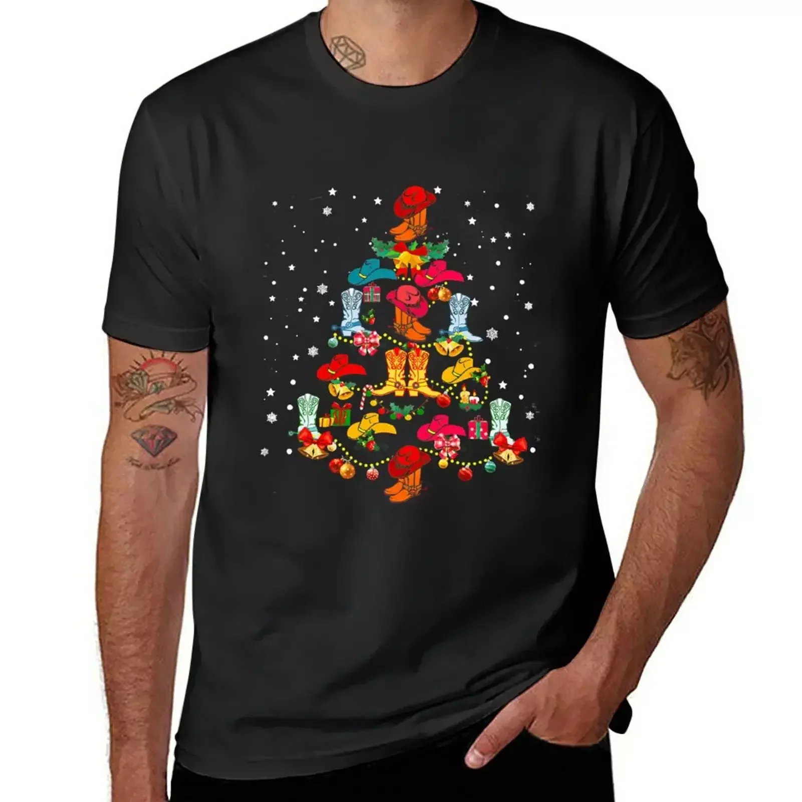 Summer Clothing Aesthetic - Camiseta con estampado de botas de