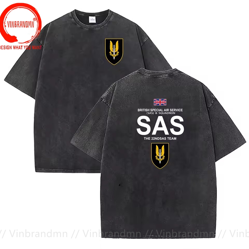Summer Clothing Uk Men - Camiseta de algodón lavada Vintage, camiseta
